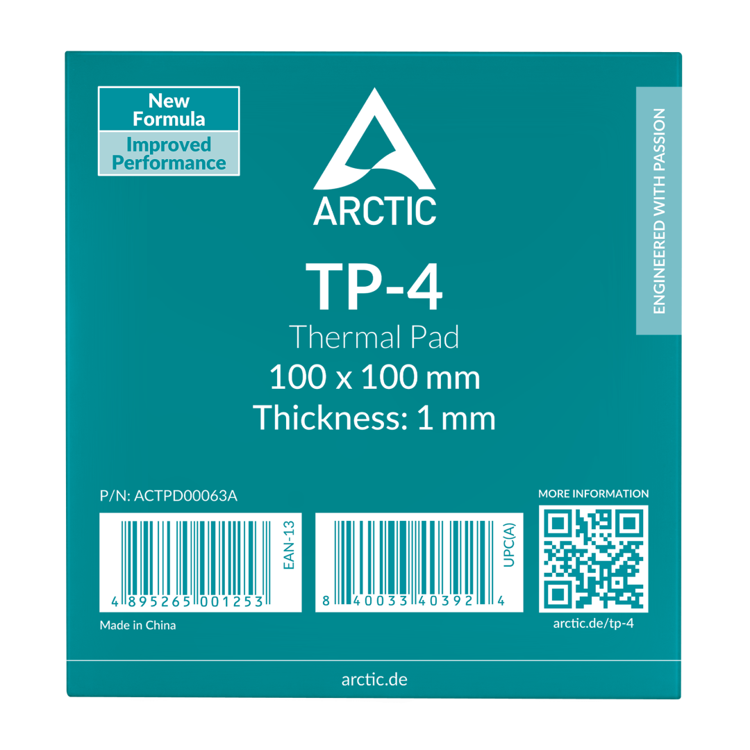ARCTIC TP-4 100*100*1MM
