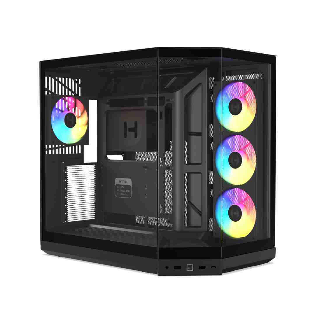 HYTE Y50 RGB BLACK/BLACK