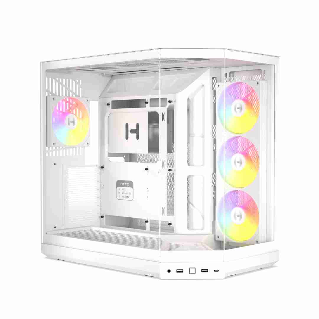 HYTE Y50 RGB SNOW WHITE